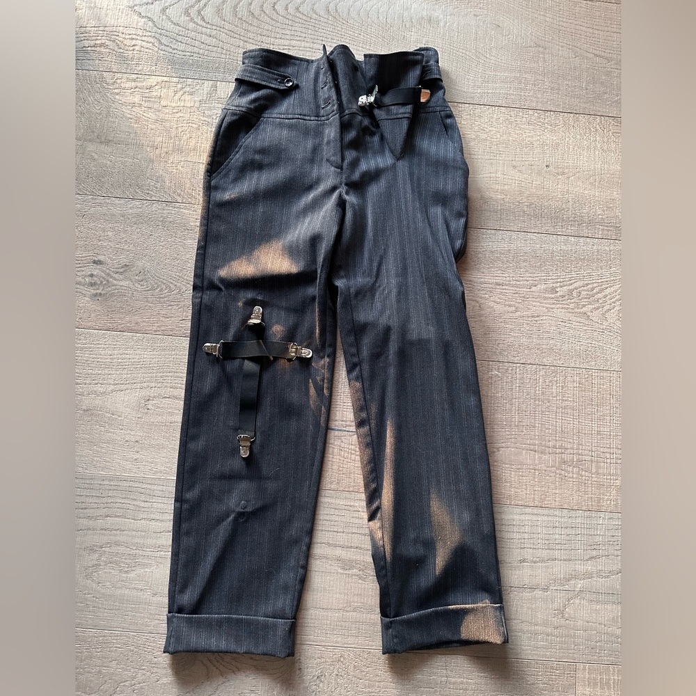 Dolce Gabbana, pinstripe wool pants